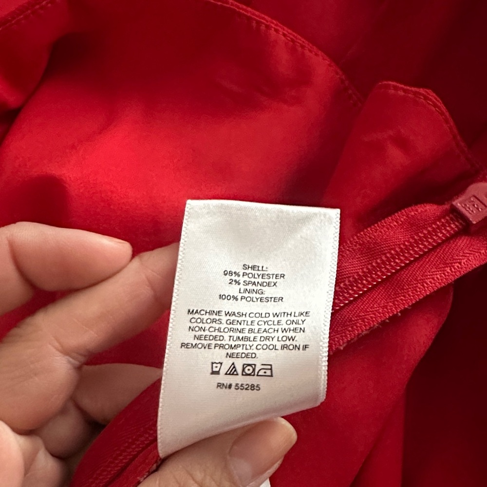 Express Bold Red Tank Top - Picture 6 of 6